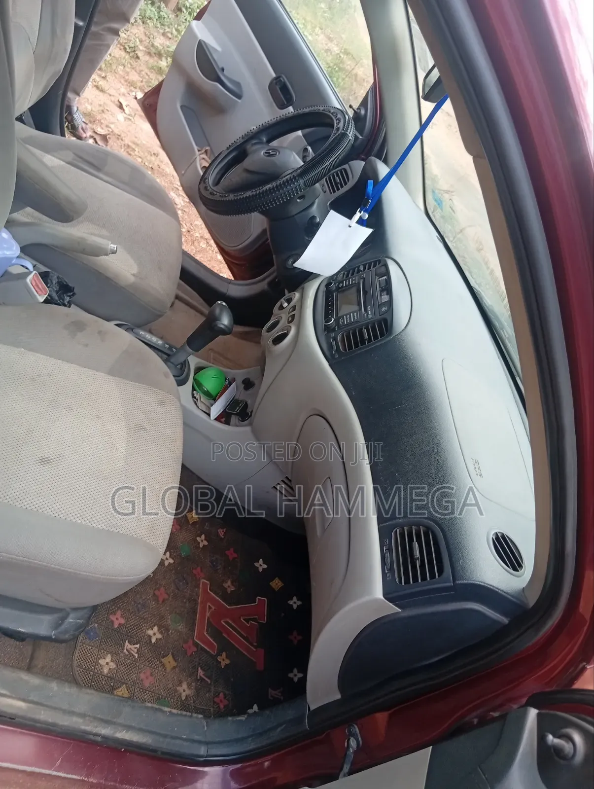 Hyundai Accent 2009 Red
