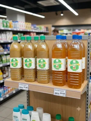 Castor Oil Cold Pressed and Unrefined 1 Liter.