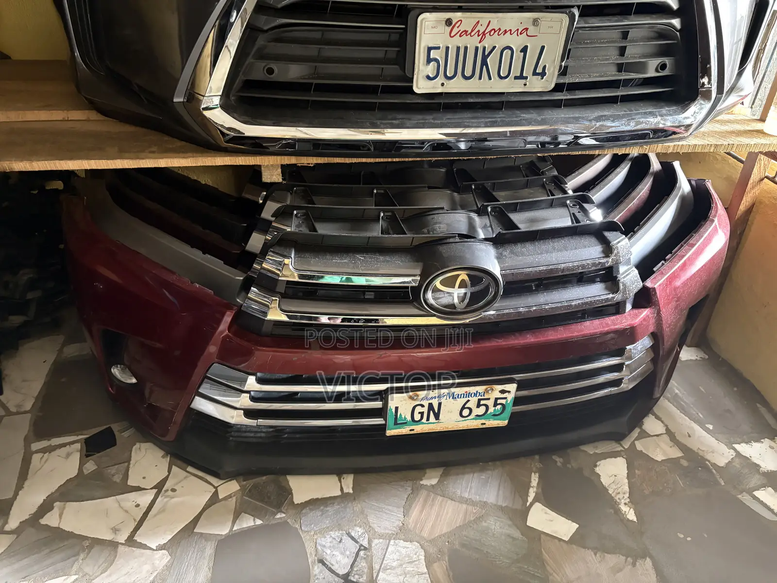 Complete Front Bumper Highlander 2017