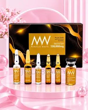 Miracle White Royal Gold 120000mg Glutathione Booster Injection