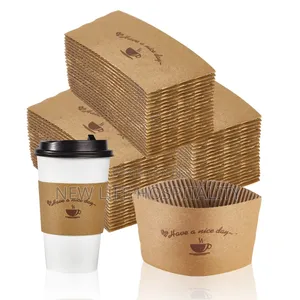 Paper Cup Sleeves/Coffee Jacket 100cps Can Be Branded