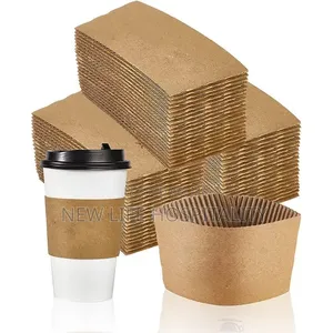 Paper Cup Sleeves/Coffee Jacket 100cps Can Be Branded