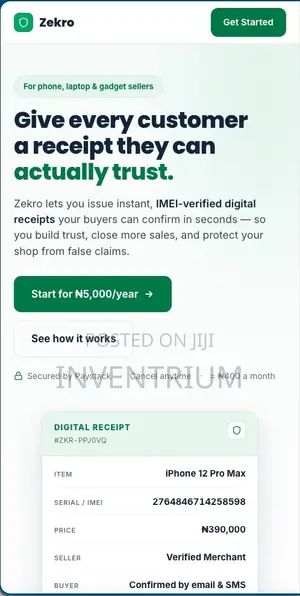 Zekro - Start Issuing Digital Receipts
