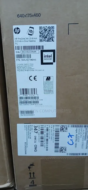 New HP ProOne 240 G10 All-in-One 8GB Intel Core i7 SSD 512GB