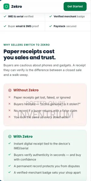 Zekro - Start Issuing Digital Receipts