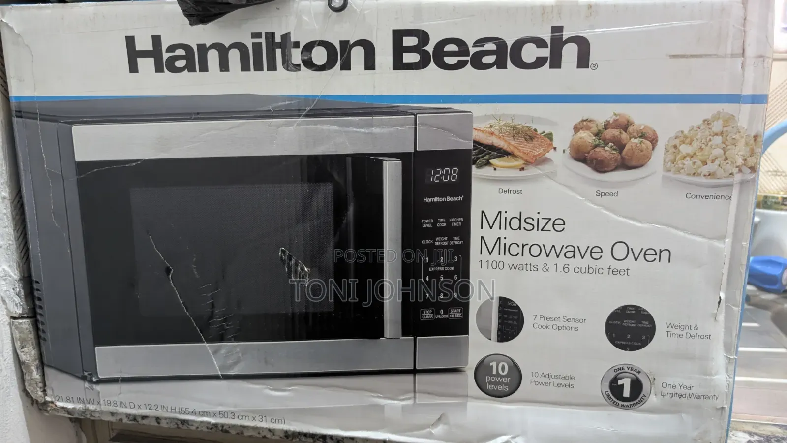 American Standard Imported Microwave. Brand New