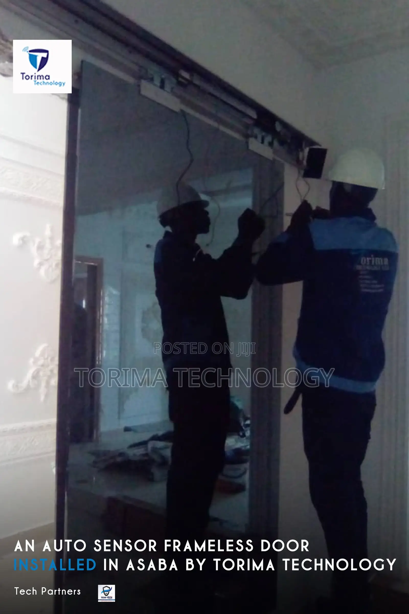 Automatic Sensor Door Installation