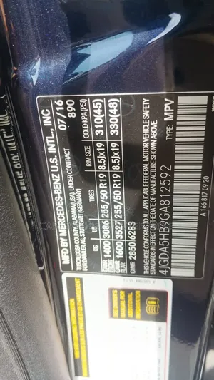 Mercedes-Benz M Class ML 350 4Matic 2012