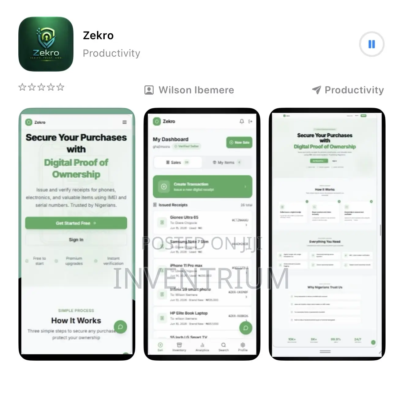 Zekro - Start Issuing Digital Receipts