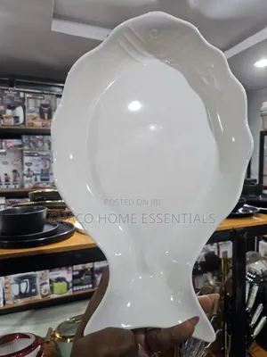 Unbreakable Melamine Fish-Shaped Serving Platter / Plate
