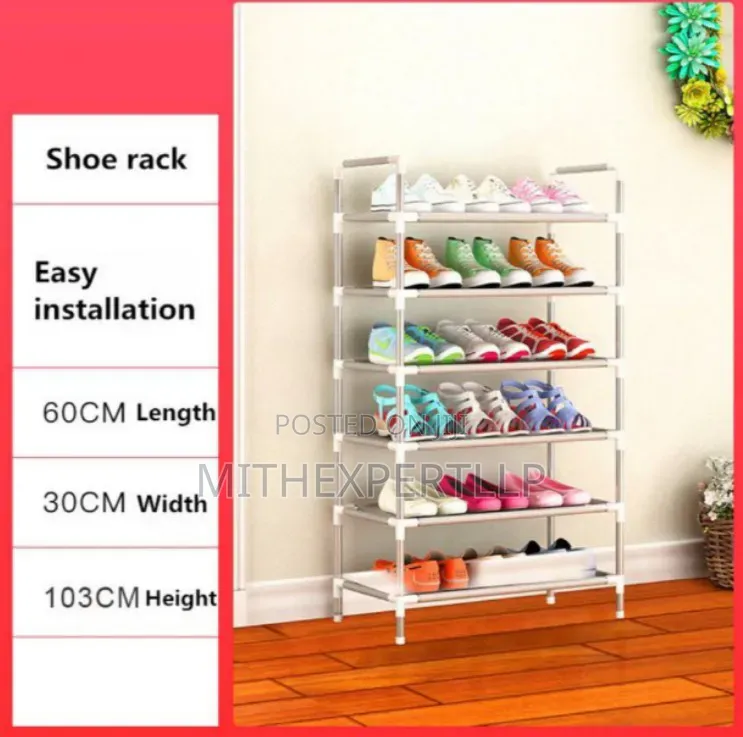 Mateamoda Shoe Rack Stackable Assembly Shoe Organizer