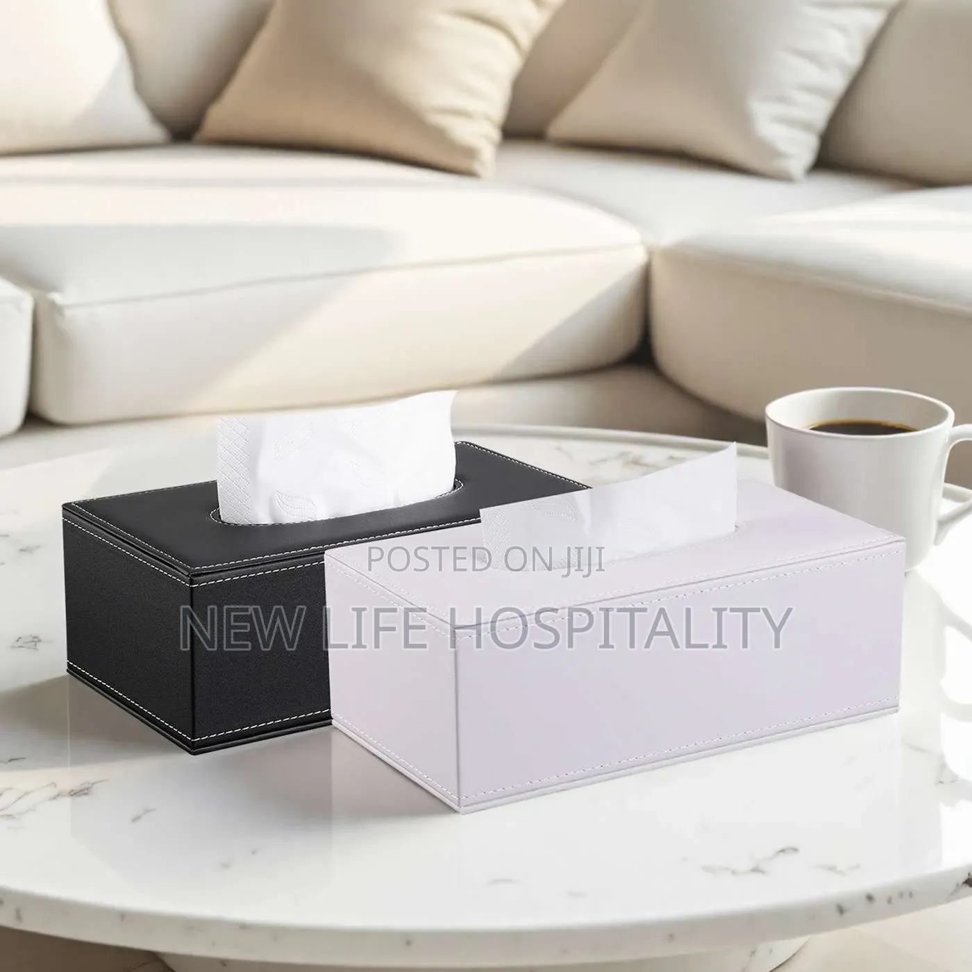 Leather Tissue Box on Jiji