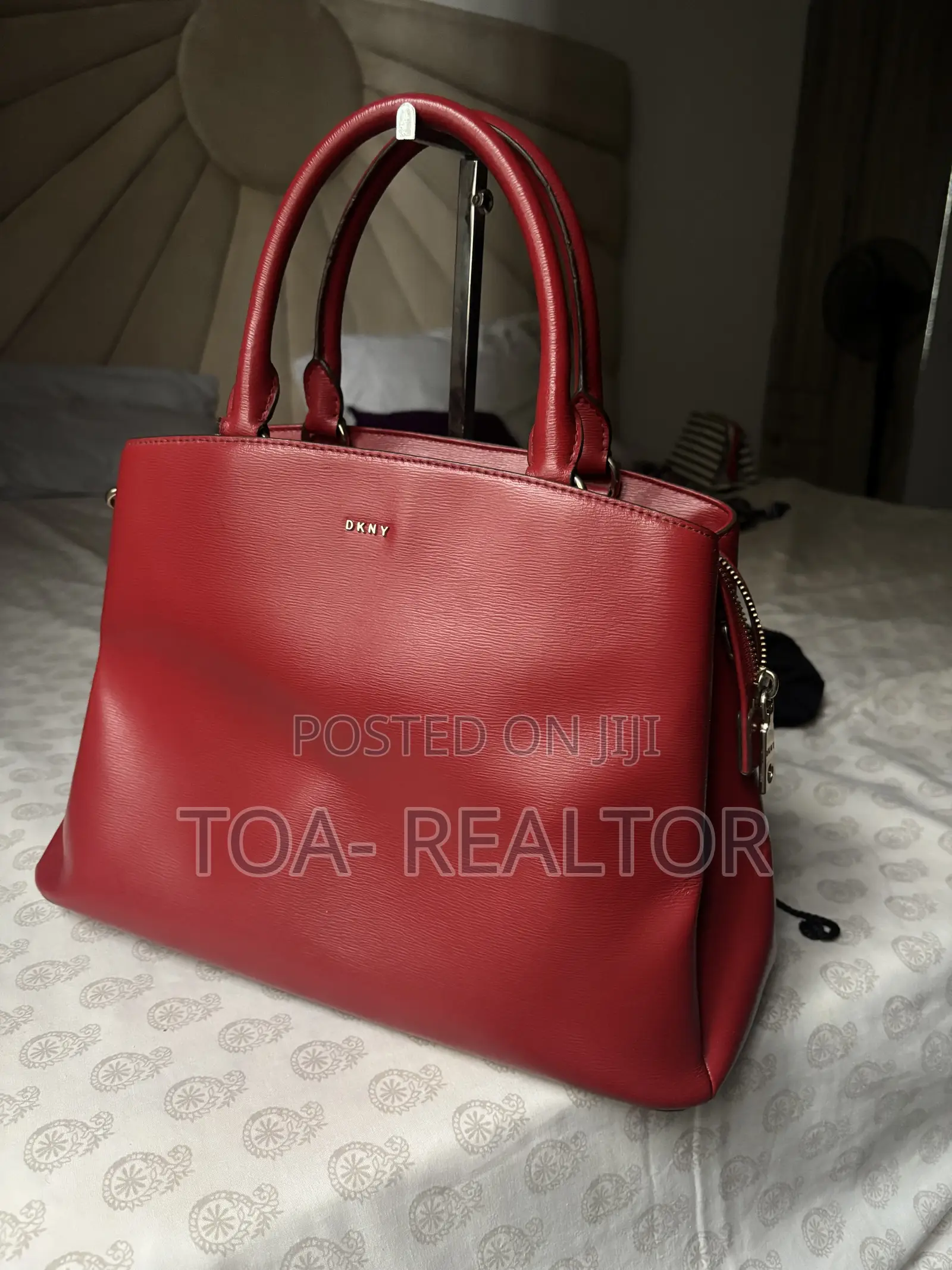 Dkny Red Handbag