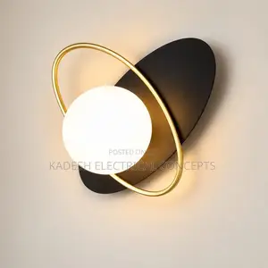 Nordic Modern LED Golden Wall Light Indoor Wall Lighting Fixtures