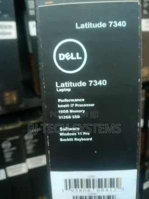 New Laptop Dell Latitude 7340 16GB Intel Core i7 SSD 512GB