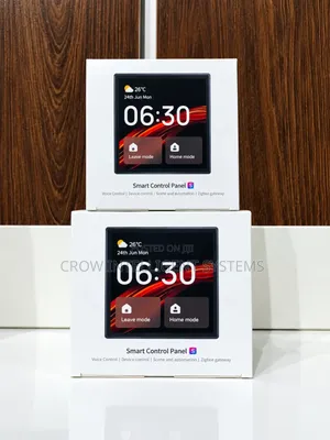 4" Touch Smart Voice Control Panel With Built-in Alexa -Wifi +Zigbee