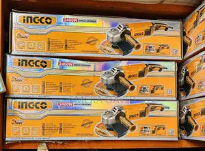 Ingco 2400W Industrial Angle Grinder.