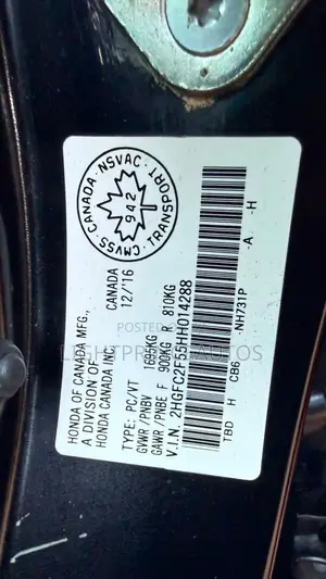 Honda Civic 2017 Black