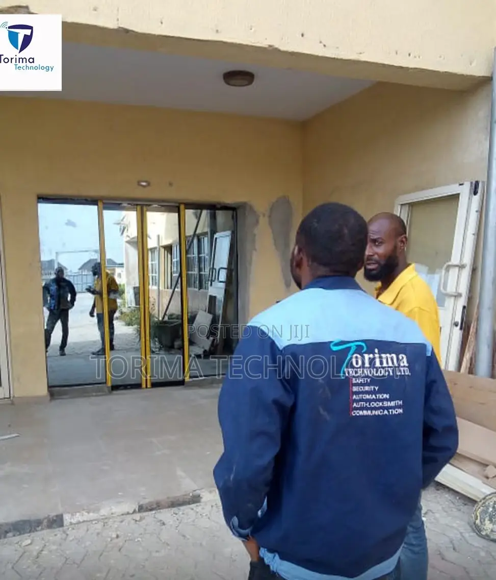 Automatic Sensor Door Installation