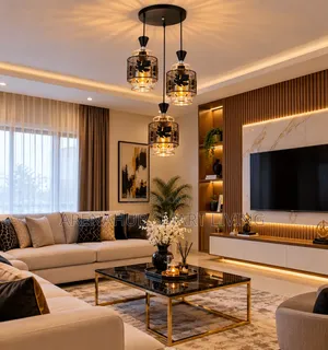 Modern Industrial Pendant Light – Adjustable Metal Cage Chandelier,