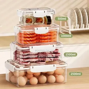 4-in-1 Crisper Box Food Storage Containers