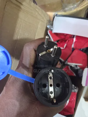 16A 2pin Waterproof Rubber Electrical Connector (Plug or Socket)