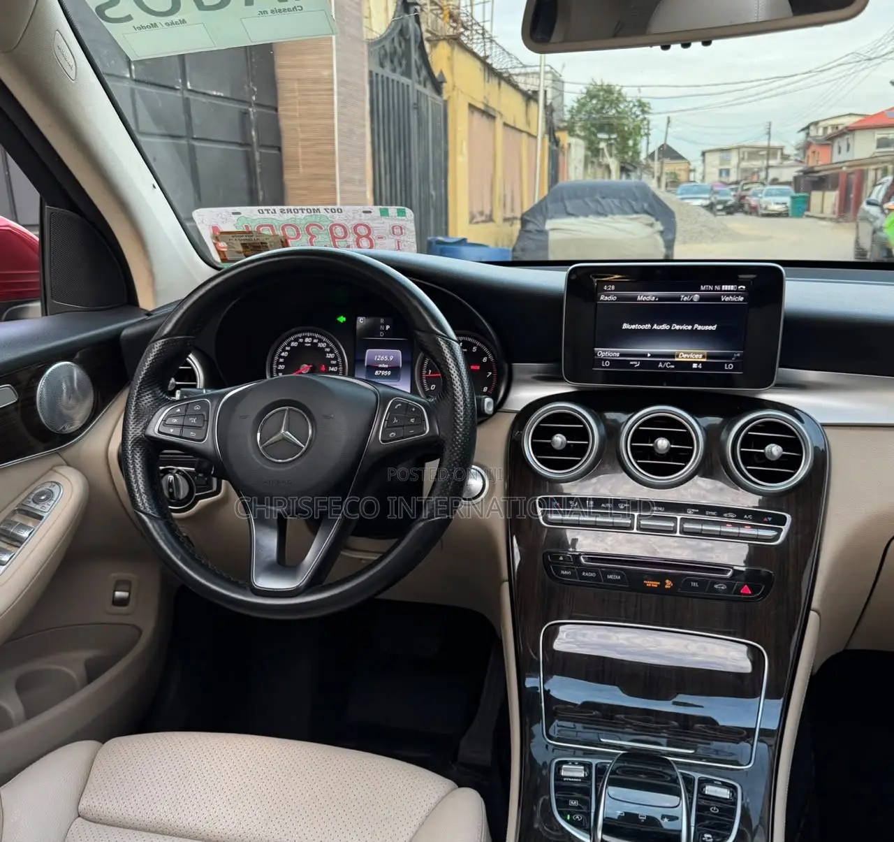 Mercedes-Benz GLC-Class 2016 Red