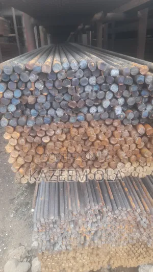 Mild Steel Iron Rod Use in Construction of Materials and It 6mtrs Long