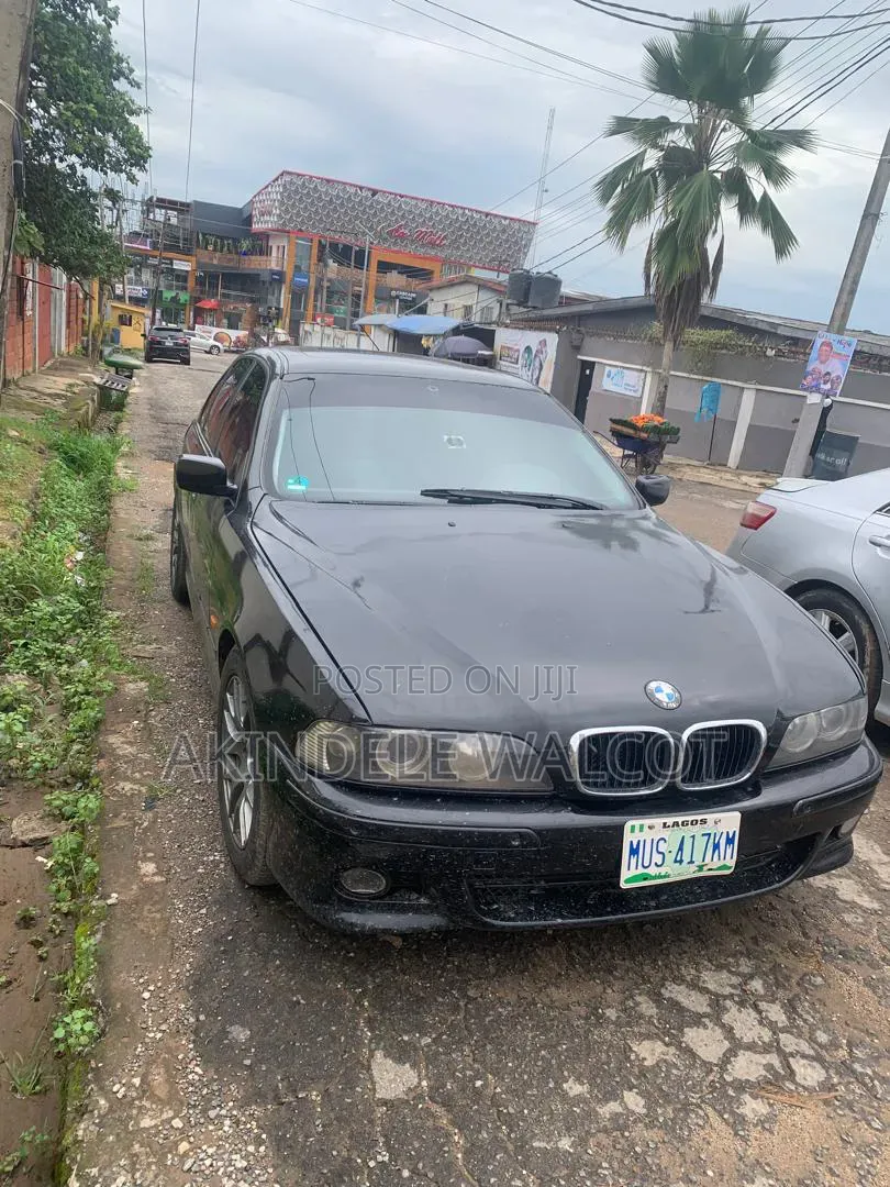 BMW 545i 2002 Black