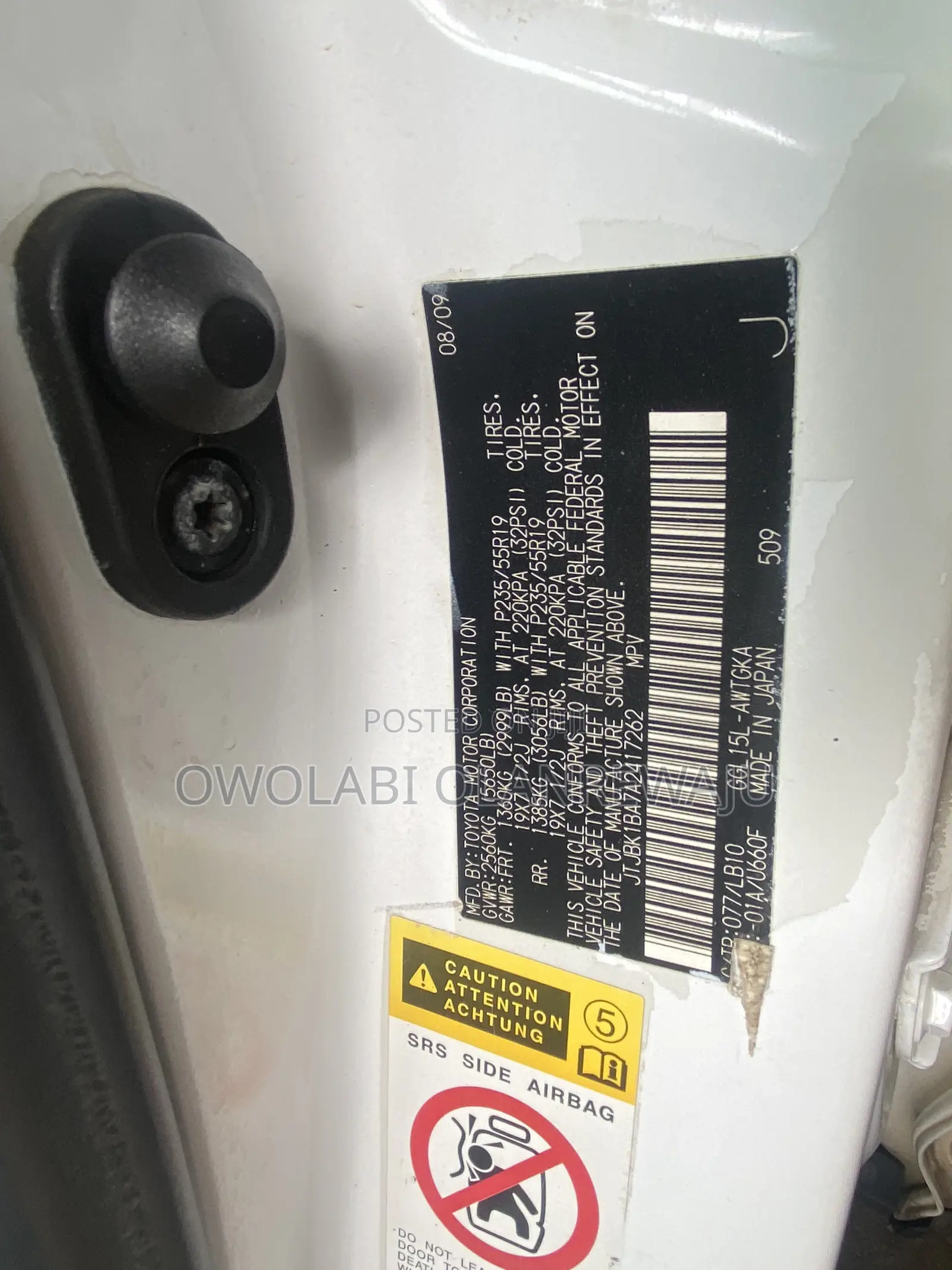 Lexus RX 2010 White