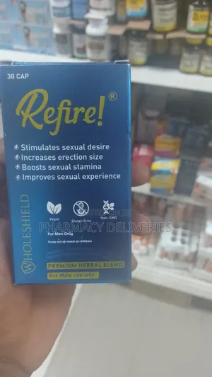 Refire! Premium Herbal Blend – Men’s Vitality Confidence