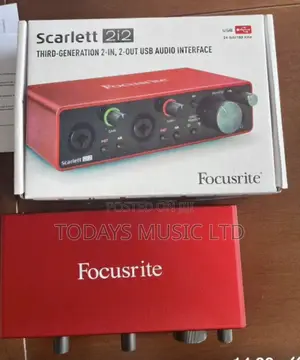 Scarlett 2i2 3rd Gen Soundcard
