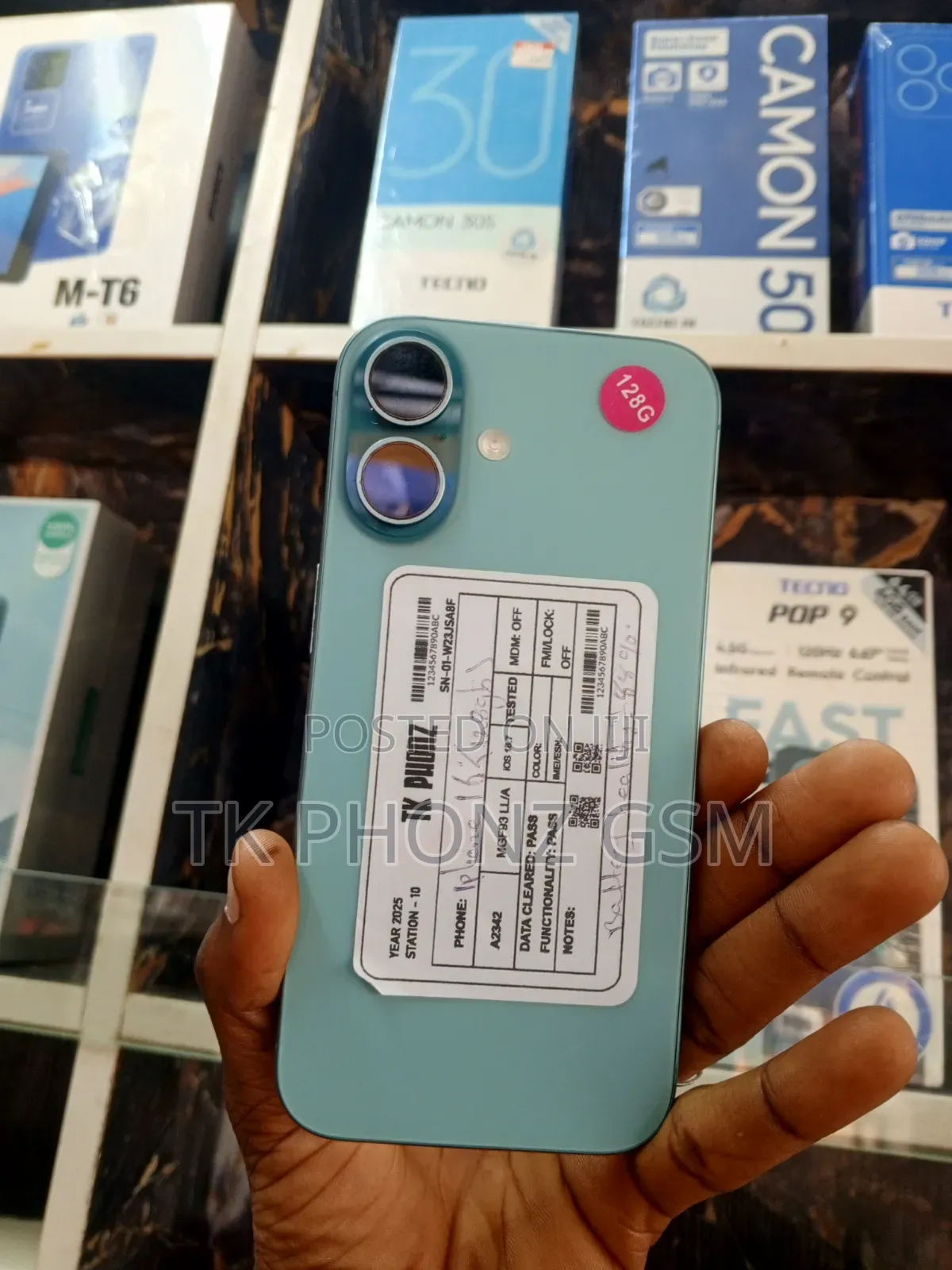 Apple iPhone 16 128 GB Green