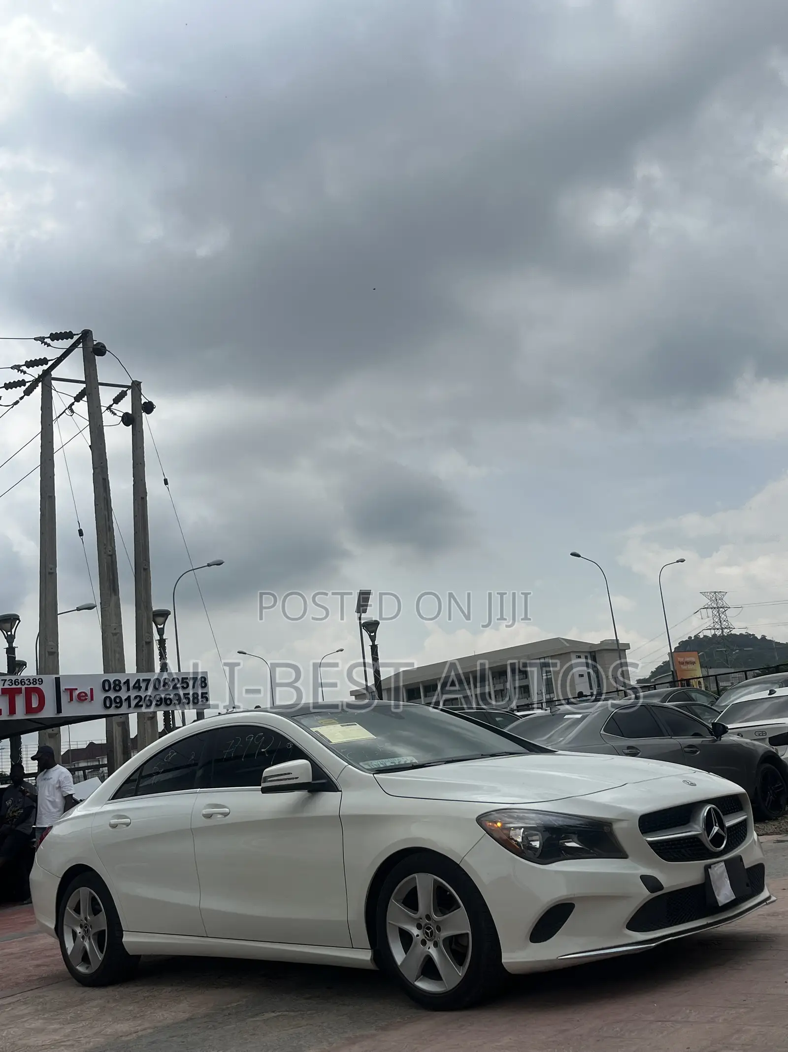 Mercedes-Benz CLA-Class 2017 White
