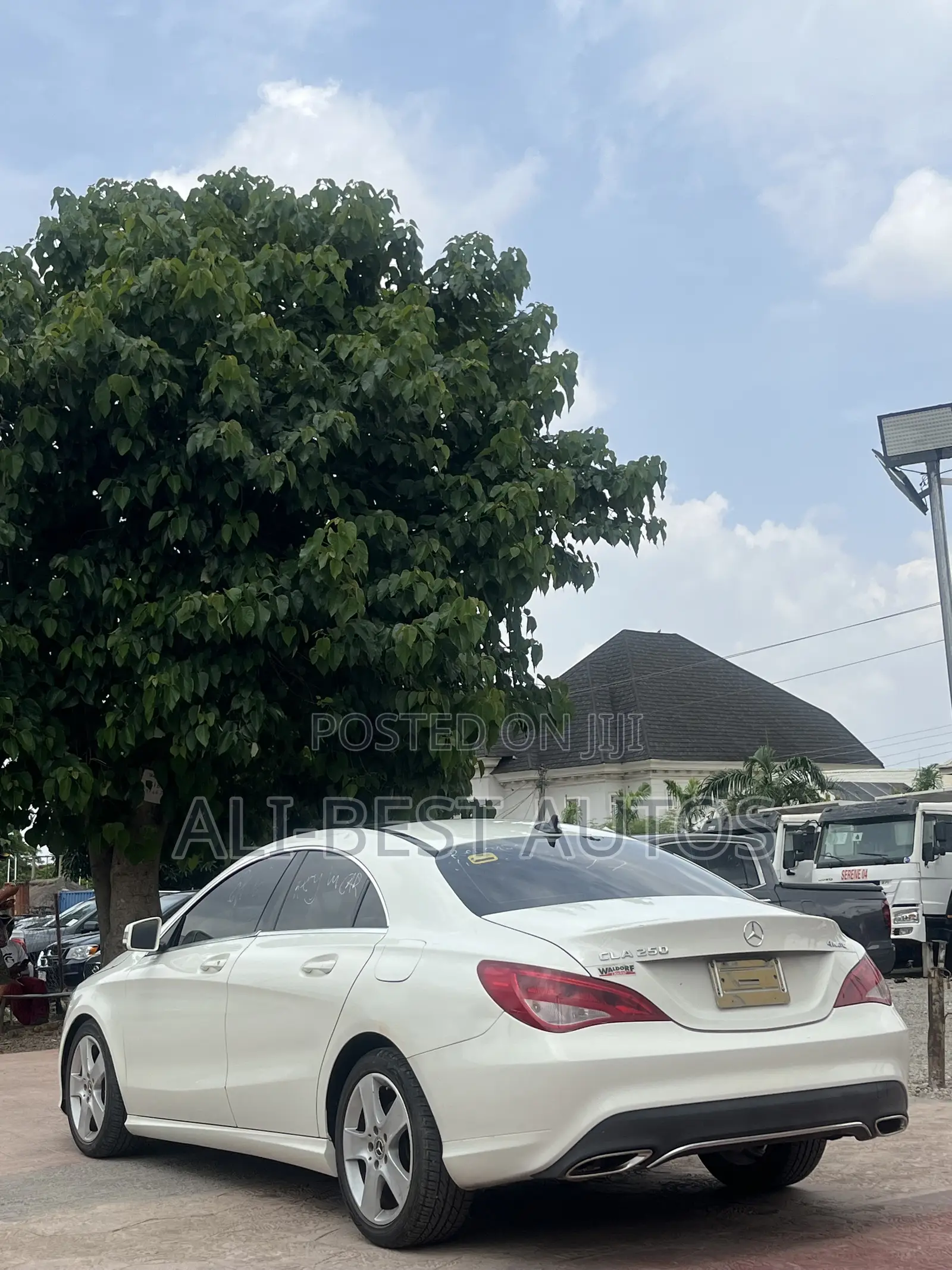 Mercedes-Benz CLA-Class 2017 White