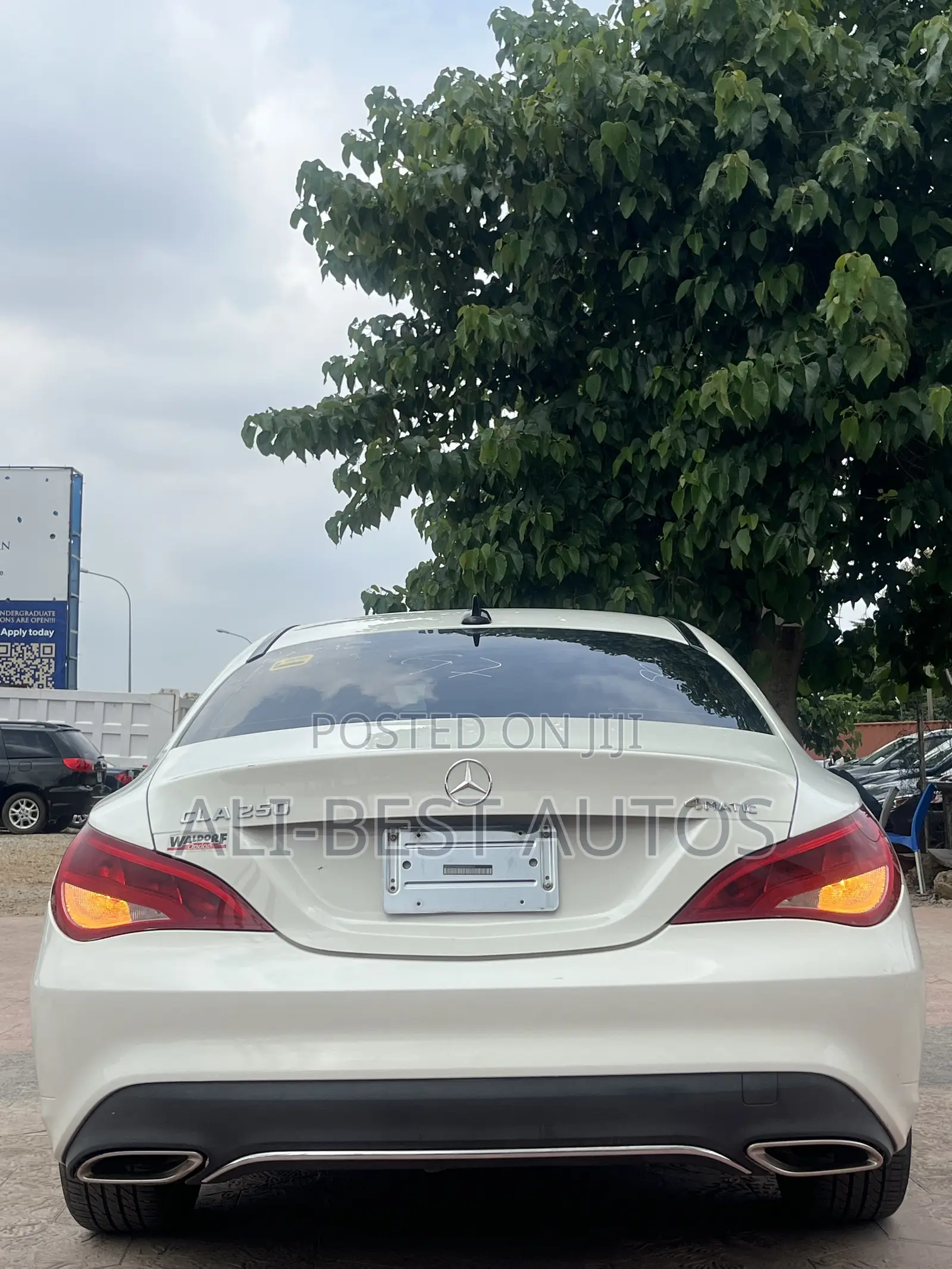 Mercedes-Benz CLA-Class 2017 White