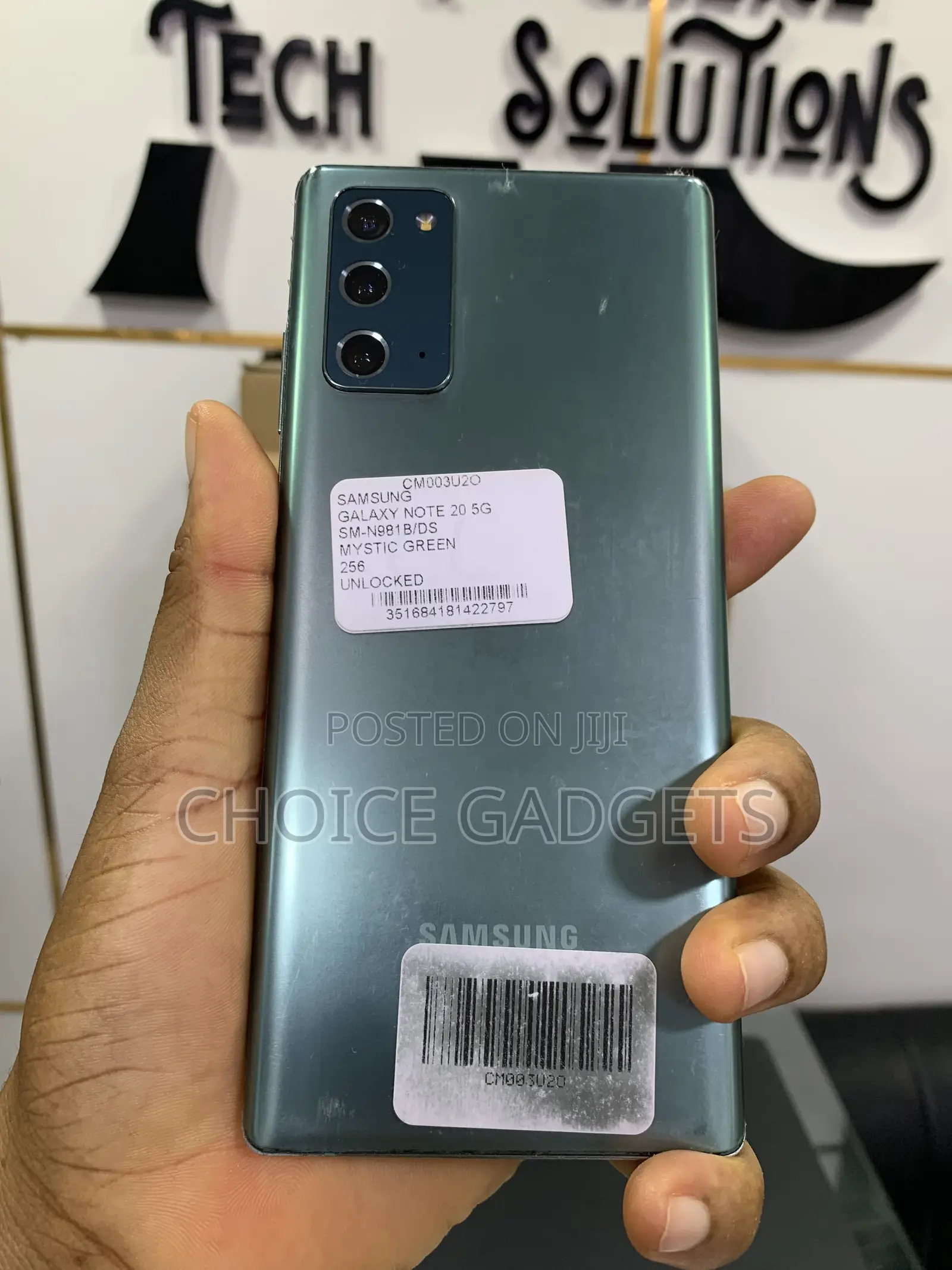 Samsung Galaxy Note 20 5G 256 GB Green
