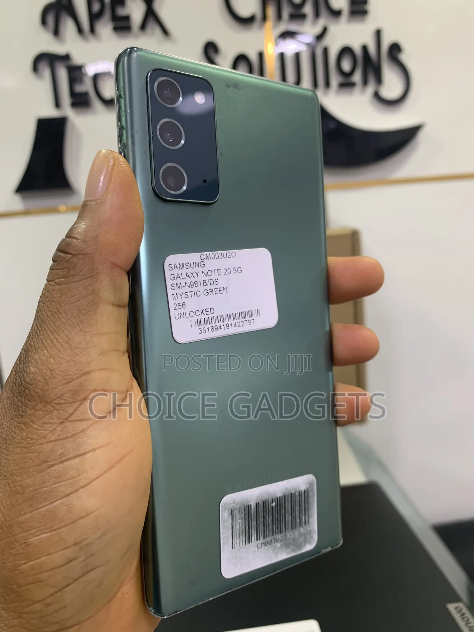 Samsung Galaxy Note 20 5G 256 GB Green