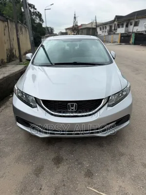 Honda Civic EX 4dr Sedan (1.8L 4cyl CVT) 2014 Silver
