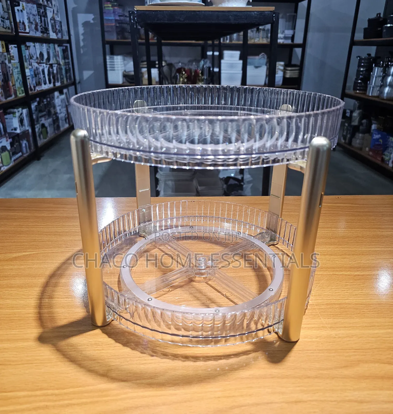 2-Tier 360° Rotating Organizer / Makeup Spice Lazy Susan