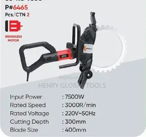 Heavy Duty Electric Ring Saw – Professional Concrete Masonry Cutter