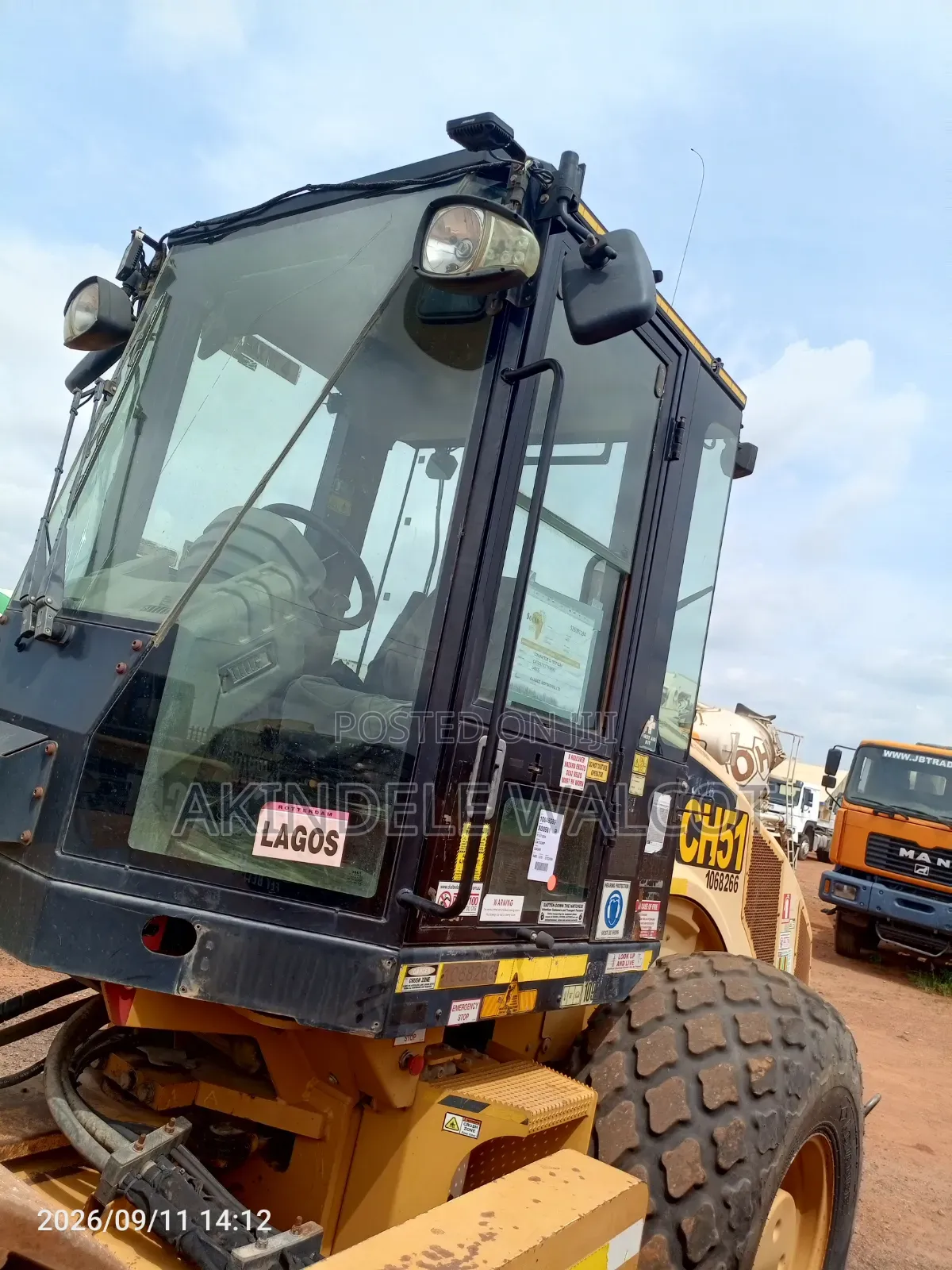 Caterpillar Ch51 Compactor Roller