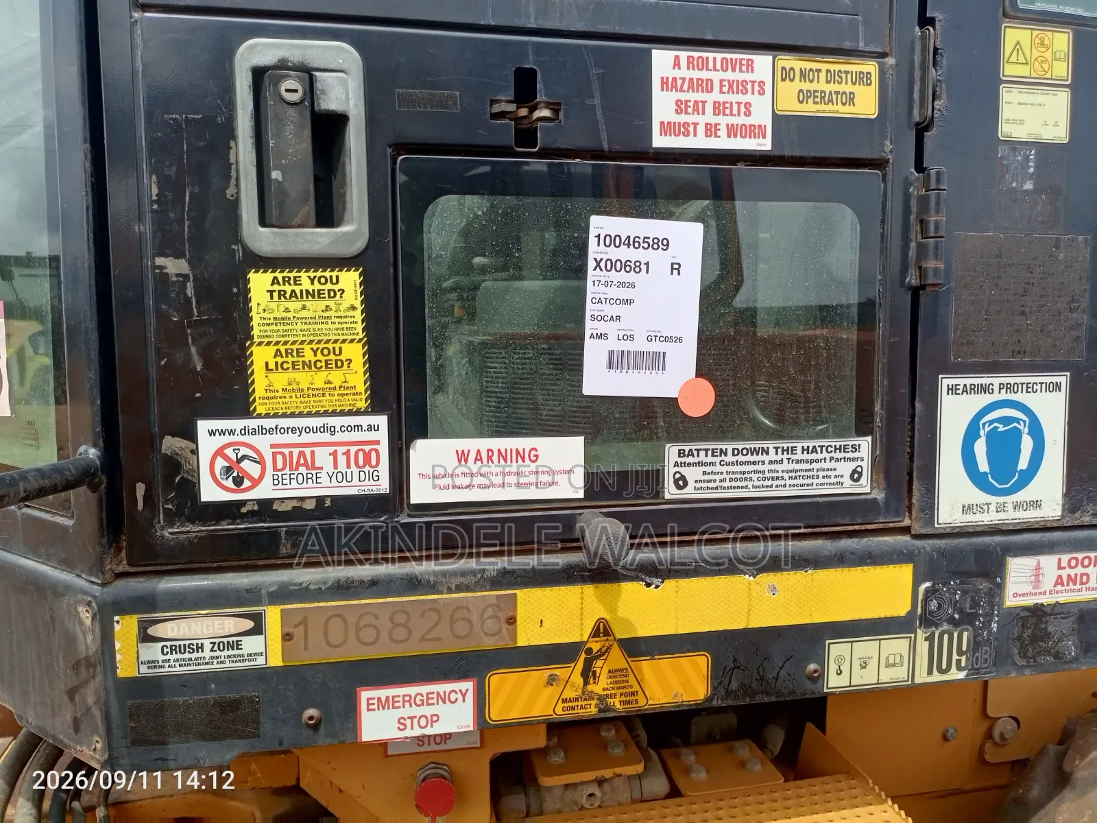 Caterpillar Ch51 Compactor Roller