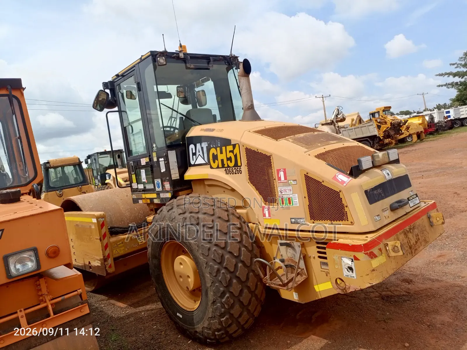 Caterpillar Ch51 Compactor Roller