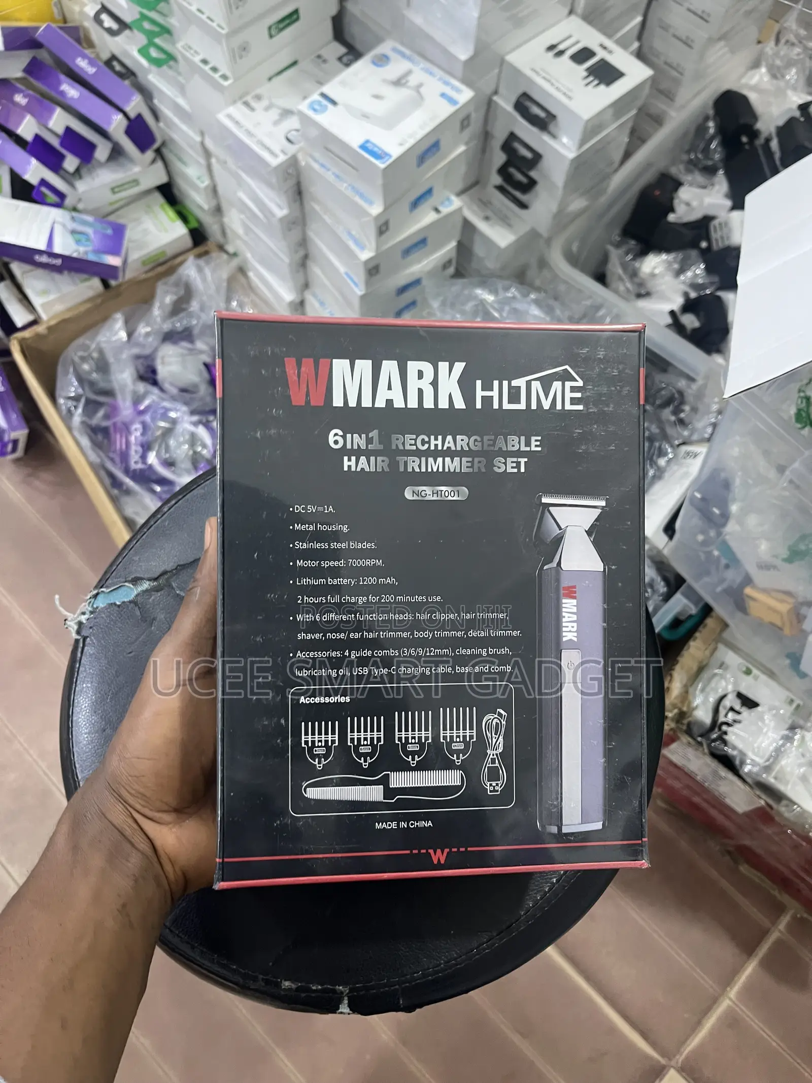 W Mark Rechargeable Hair Trimmer Set