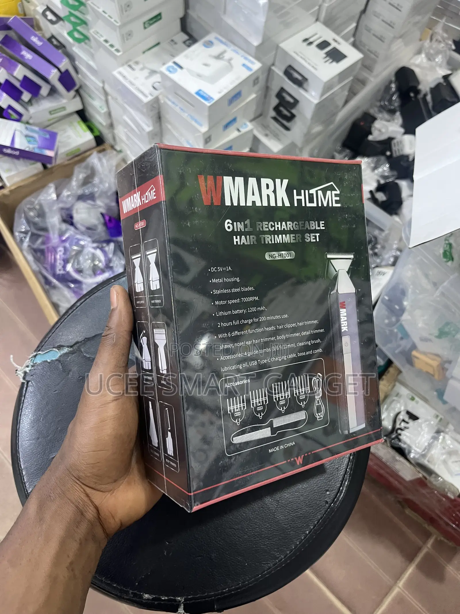 W Mark Rechargeable Hair Trimmer Set