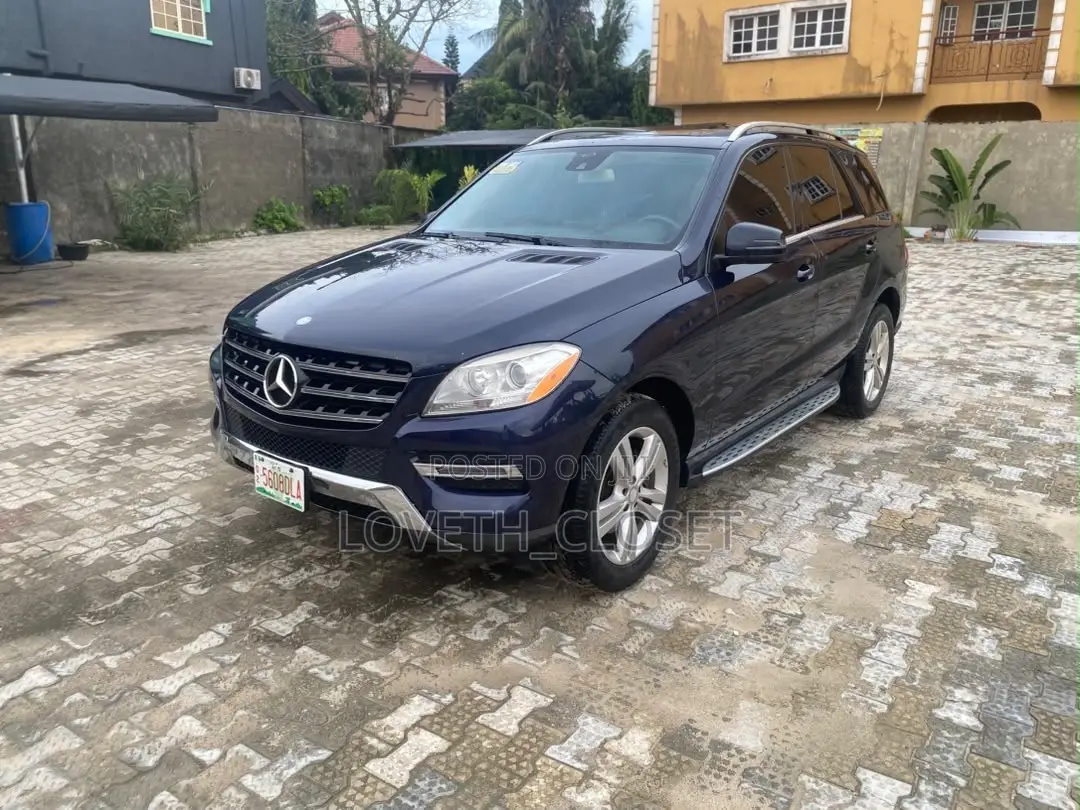 Mercedes-Benz M Class 2015 Blue