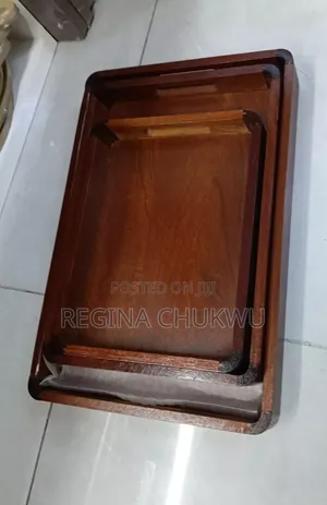 Wooden Luxury 3pcs Tray Sets
