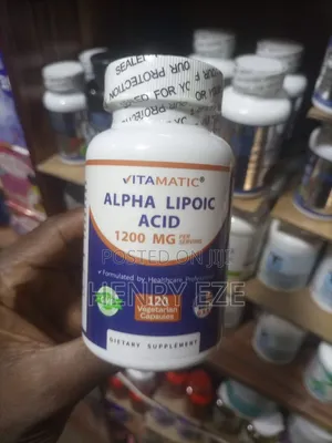 Vitamatic Alpha Lipoic Acid 1200mg – 120 Vegetarian Capsules
