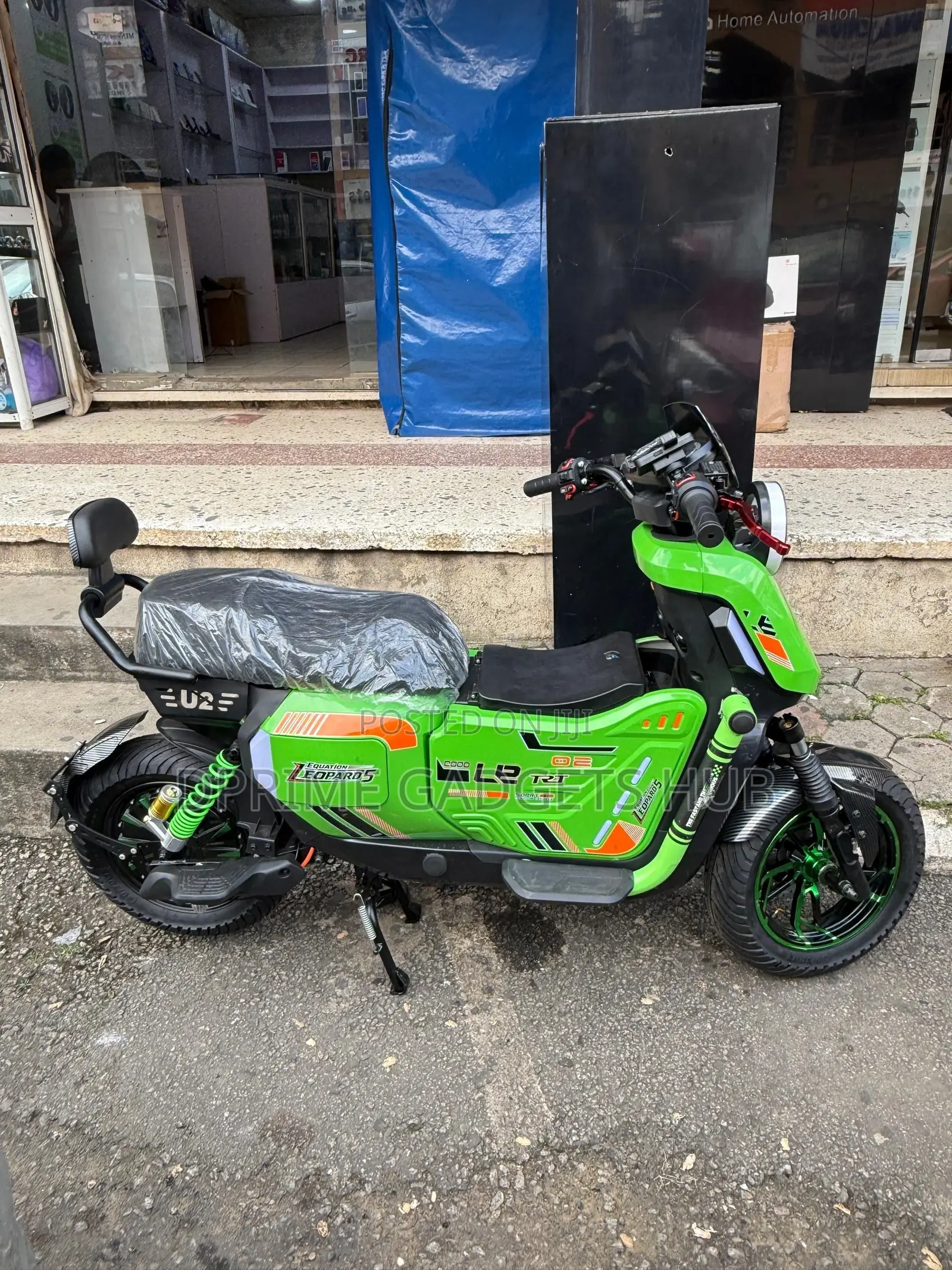 New Motorcycle 2025 Green